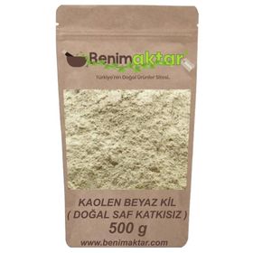 Benim Aktar 500 Gr Toz Beyaz Kil Kaolen Kil