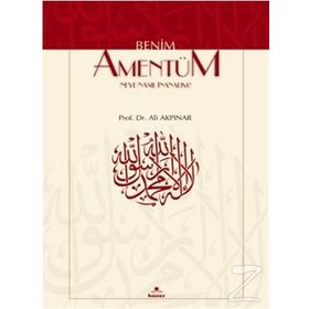 BENIM AMENTÜM NEYE NASIL İNANALIM? - ALI AKPINAR