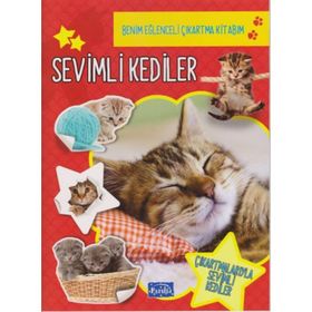 Benim Eğlenceli Çıkartma Kitabım Sevimli Kediler
