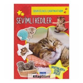 Benim Eğlenceli Çıkartma Kitabım Sevimli Kediler