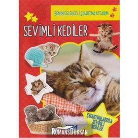 Benim Eğlenceli Çıkartma Kitabım Sevimli Kediler