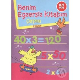 Benim Egzersiz Kitabım Çarpma 8-9 Yaş - Parıltı Yayınları Parıltı Yayınları