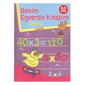 Benim Egzersiz Kitabım Çarpma 8-9 Yaş - Parıltı Yayınları Parıltı Yayınları