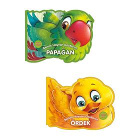 Benim Hayvan Dostlarım - Papağan - 0-6 Yaş Yayınları