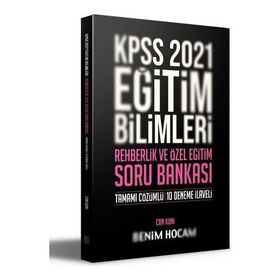 Benim Hocam 2020 KPSS Eğitim Bilimleri Rehberlik ve Özel Eğitim Video Ders Notları - Kolektif