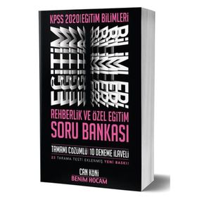 Benim Hocam 2020 KPSS Eğitim Bilimleri Rehberlik ve Özel Eğitim Video Ders Notları - Kolektif
