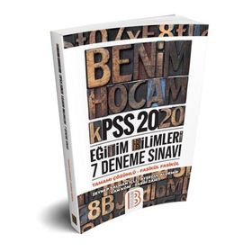 Benim Hocam 2020 KPSS Eğitim Bilimleri Rehberlik ve Özel Eğitim Video Ders Notları - Kolektif