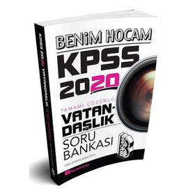 Benim Hocam 2020 KPSS Vatandaşlık Tamamı Çözümlü Soru Bankası - Kolektif