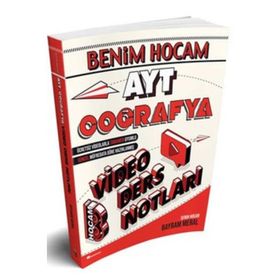 Benim Hocam 2022 AYT Coğrafya Video Ders Defteri