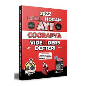 Benim Hocam 2022 AYT Coğrafya Video Ders Defteri