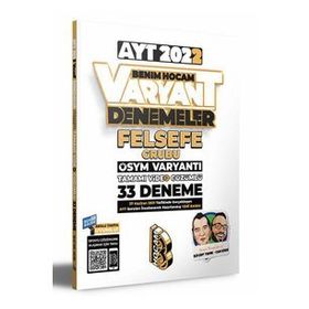 Benim Hocam 2022 AYT Felsefe Tamamı Video Çözümlü 33 Deneme Sınavı
