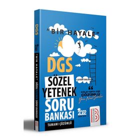 Benim Hocam 2022 Bir Hayale Serisi Dgs Sözel Yetenek Tamami Çözümlü Soru Bankasi