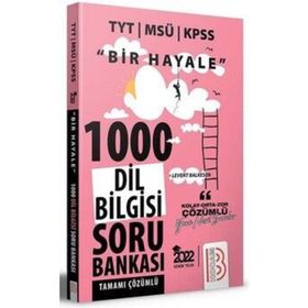 Benim Hocam 2022 Bir Hayale Serisi Tyt - Kpss - Msü Dil Bilgisi Tamami Çözümlü Soru Bankasi