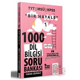 Benim Hocam 2022 Bir Hayale Serisi Tyt - Kpss - Msü Dil Bilgisi Tamami Çözümlü Soru Bankasi