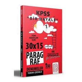 Benim Hocam 2022 KPSS Bir Hayale Serisi Paragraf Denemeleri