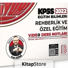 Benim Hocam 2022 Kpss Egitim Bilimleri Rehberlik Video Ders Notlari