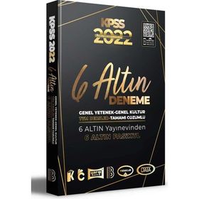 Benim Hocam 2022 Kpss Genel Yetenek Genel Kültür Tamamı Çözümlü 6 Altın Deneme
