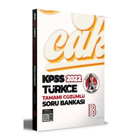 Benim Hocam 2022 KPSS Türkçe Tamami Çözümlü Soru Bankasi