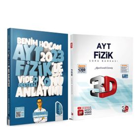Benim Hocam 2023 Ayt Fizik Konu ve 3D Soru Bankası Seti
