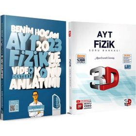 Benim Hocam 2023 Ayt Fizik Konu ve 3D Soru Bankası Seti