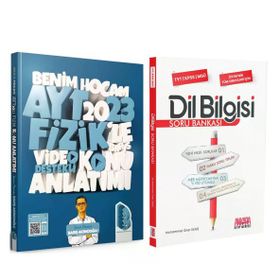 Benim Hocam 2023 Ayt Fizik Konu ve Akm Dil Bilgisi Soru Bankasi Seti