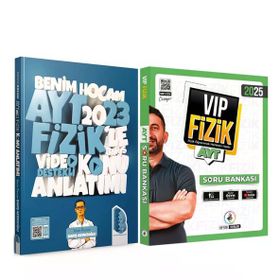 Benim Hocam 2023 Ayt Fizik Konu ve KR Akademi Vip Soru Bankası Seti
