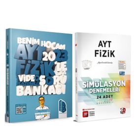 Benim Hocam 2023 Ayt Fizik Soru Bankası ve 3D Ayt Deneme Seti