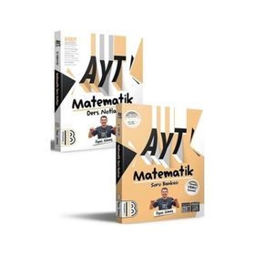 Benim Hocam 2024 AYT Matematik Ders Notları ve Tamamı Video Çözümlü Soru Bankası Seti