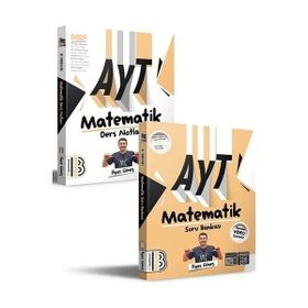 Benim Hocam 2024 AYT Matematik Ders Notları ve Tamamı Video Çözümlü Soru Bankası Seti