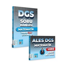 Benim Hocam 2024 DGS Matematik Tamamı Çözümlü Soru Bankası