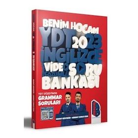 Benim Hocam 2024 YDT İngilizce Grammar Soru Bankası