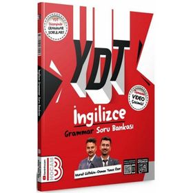 Benim Hocam 2024 YDT İngilizce Grammar Soru Bankası