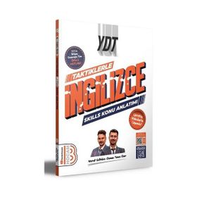Benim Hocam - 2024 YDT Taktiklerle İngilizce SKILLS Soru Bankası