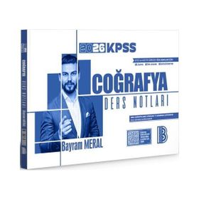 Benim Hocam 2026 KPSS Coğrafya Ders Notları