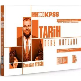 Benim Hocam 2026 KPSS Tarih Ders Notları