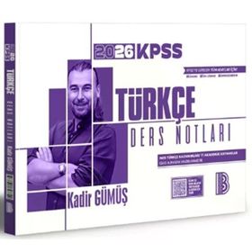 Benim Hocam 2026 KPSS Türkçe Ders Notları