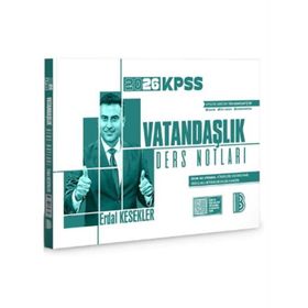 Benim Hocam 2026 KPSS Vatandaşlık Ders Notları