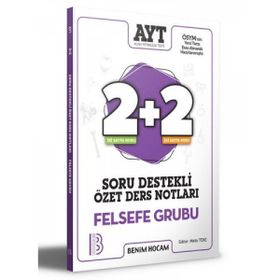 Benim Hocam AYT Felsefe Grubu Soru Destekli Özel Ders Notları