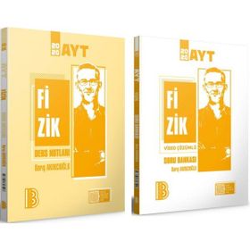 Benim Hocam AYT Fizik Soru Bankası ve Video Ders Notları 2 Kitap Set