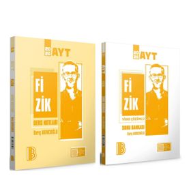 Benim Hocam AYT Fizik Soru Bankası ve Video Ders Notları 2 Kitap Set