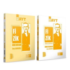 Benim Hocam AYT Fizik Soru Bankası ve Video Ders Notları 2 Kitap Set