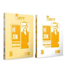 Benim Hocam AYT Fizik Soru Bankası ve Video Ders Notları 2 Kitap Set