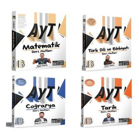 Benim Hocam Ayt Matematik Türk Dili Edebiyat Tarih ve Coğrafya Video Destekli Konu Seti 4 Kitap
