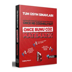 Benim Hocam Tüm ÖSYM Sınavları İçin Önce Bunu Çöz Matematik Soru Bankası