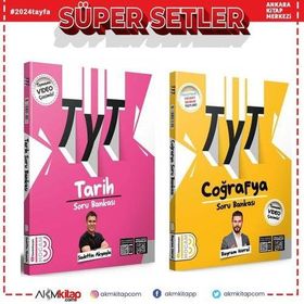 Benim Hocam Tyt Coğrafya Ve Tarih Soru Bankası Seti 2 Kitap
