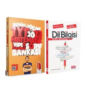 Benim Hocam Tyt Matematik ve Akm Dil Bilgisi Soru Bankası Seti 2 Kitap