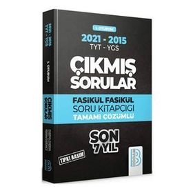 Benim Hocam Yayıncılık - 2009-2021 YKS 1. Oturum Son 7 Yıl Tıpkı Basım Fasikül Fasikül Çıkmış Sorular