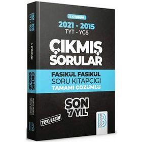 Benim Hocam Yayıncılık - 2009-2021 YKS 1. Oturum Son 7 Yıl Tıpkı Basım Fasikül Fasikül Çıkmış Sorular