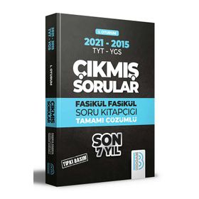 Benim Hocam Yayıncılık - 2009-2021 YKS 1. Oturum Son 7 Yıl Tıpkı Basım Fasikül Fasikül Çıkmış Sorular