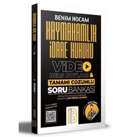 Benim Hocam Yayıncılık Kaymakamlık İdare Hukuku Video Ders Notları ve Tamamı Çözümlü Soru Bankası